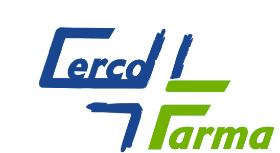 Logo Cercofarma Pharmamef Farmacia Comunale Parco Leonardo, Farmacia Tiburtina, Farmacia Da Vinci.